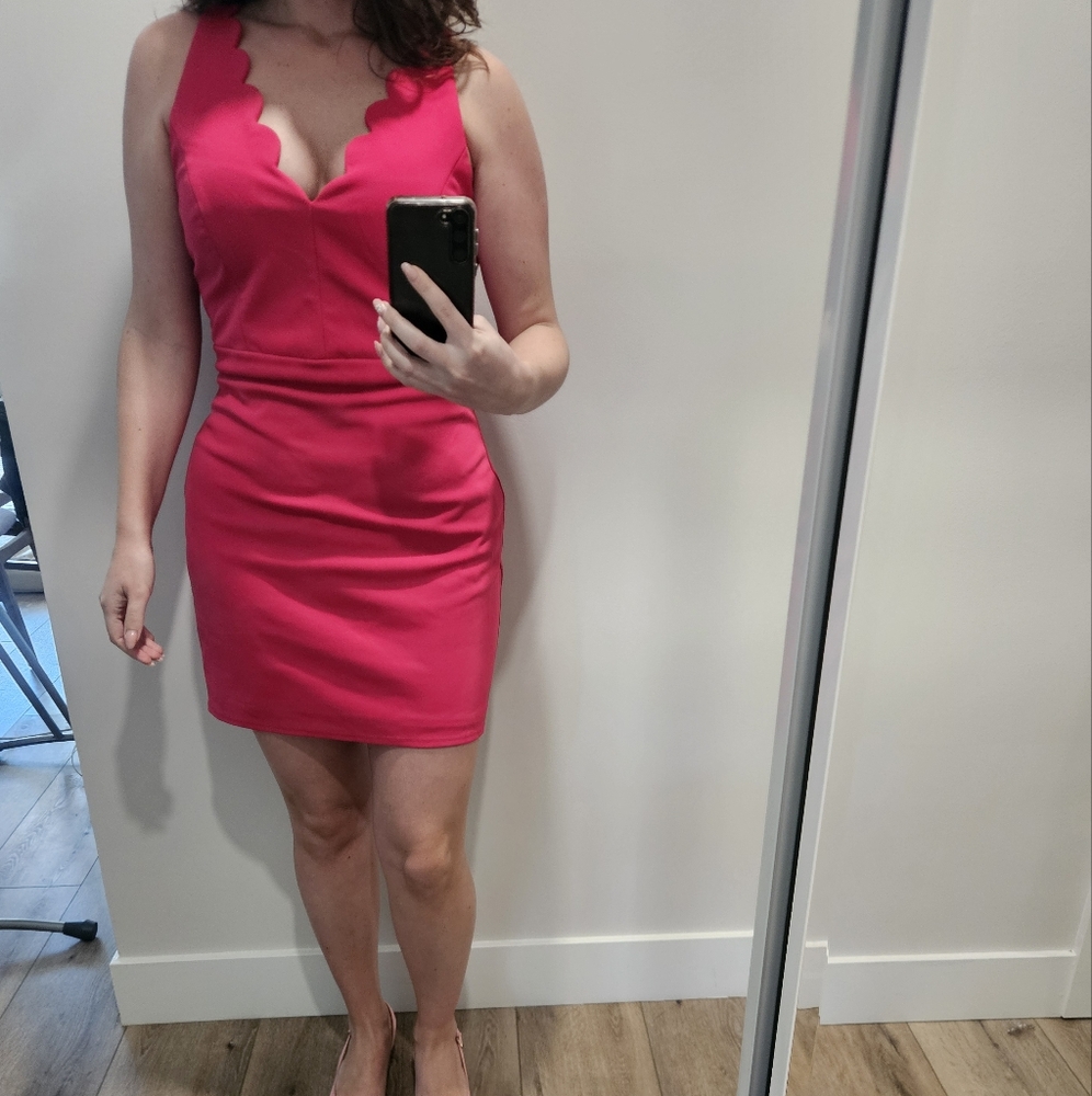 City Studio Pink Dress